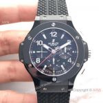 Replica AAA Hublot Big Bang Black Ceramic Bezel 44mm Watch 4100